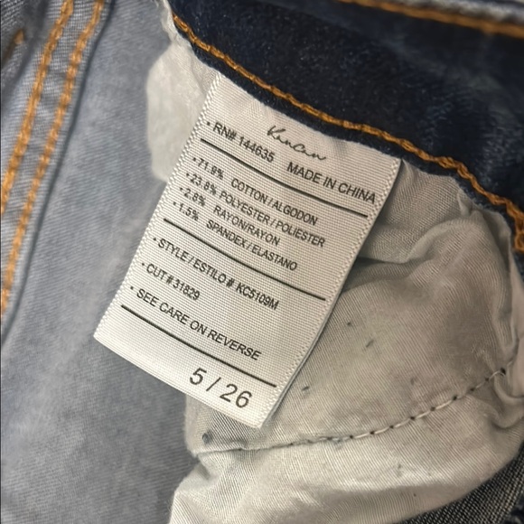 KanCan Distressed Blue Jeans - Picture 2 of 5